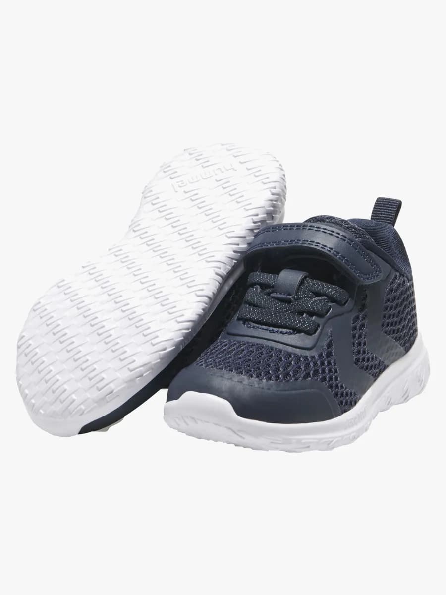 Hummel Actus Recycled Infant Sneakers, Black Iris, 19