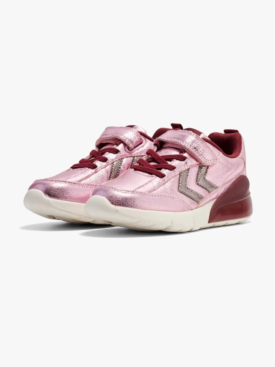 Hummel Daylight Glitter Jr Sneakers, Roseate Spoonbill, 28