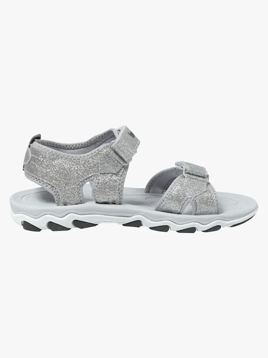 Hummel Glitter Jr Sandaler, Silver, 35