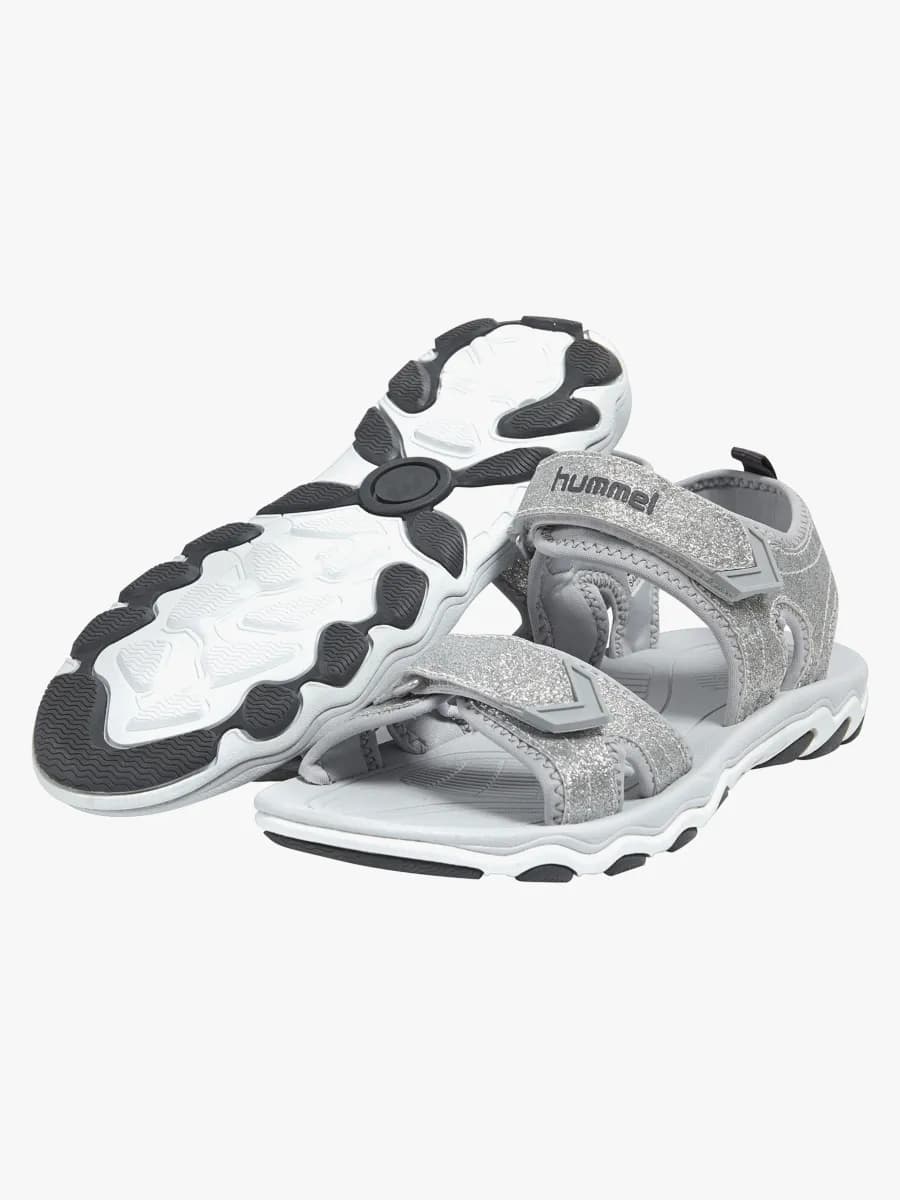 Hummel Glitter Jr Sandalerer, Silver 33