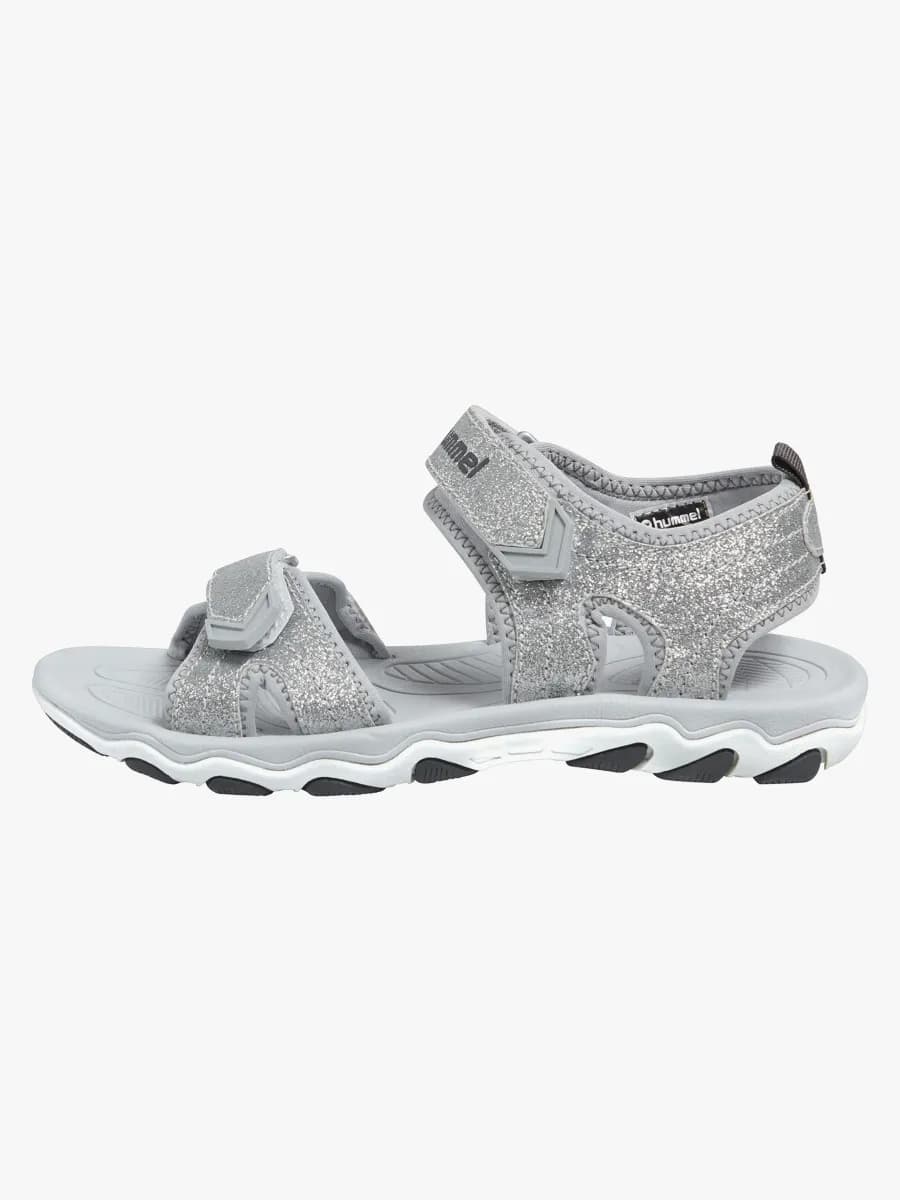 Hummel Glitter Jr Sandalerer, Silver 33