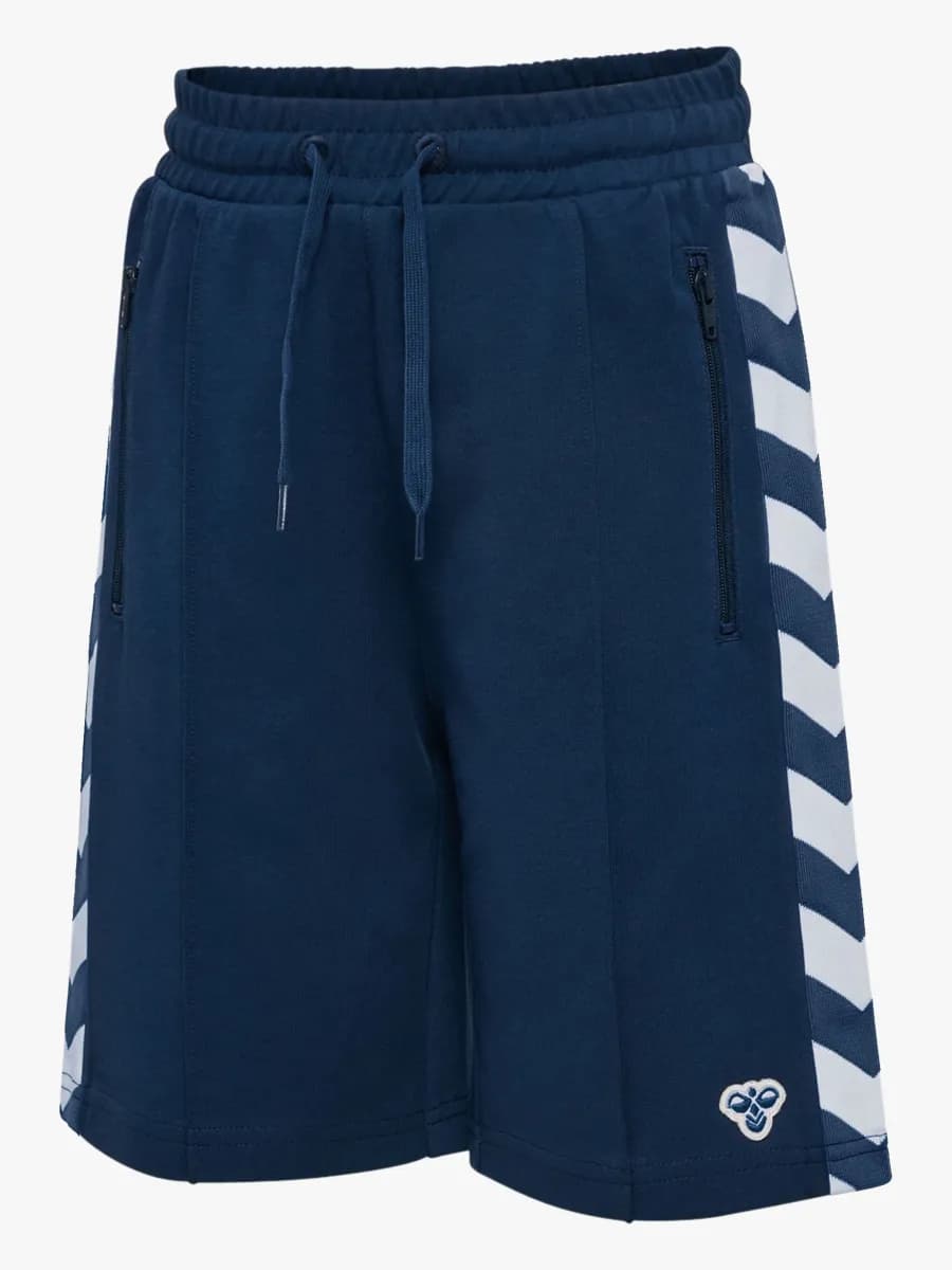 Hummel JR Archive Regular Poly Shorts, Dress Blue, 122