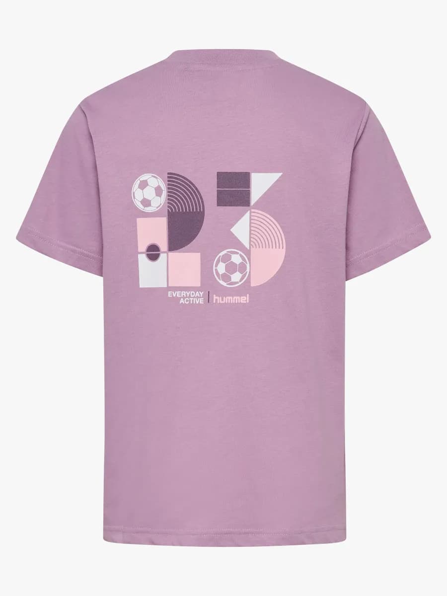 Hummel JR T-shirt, Lavender Mist, 134-140