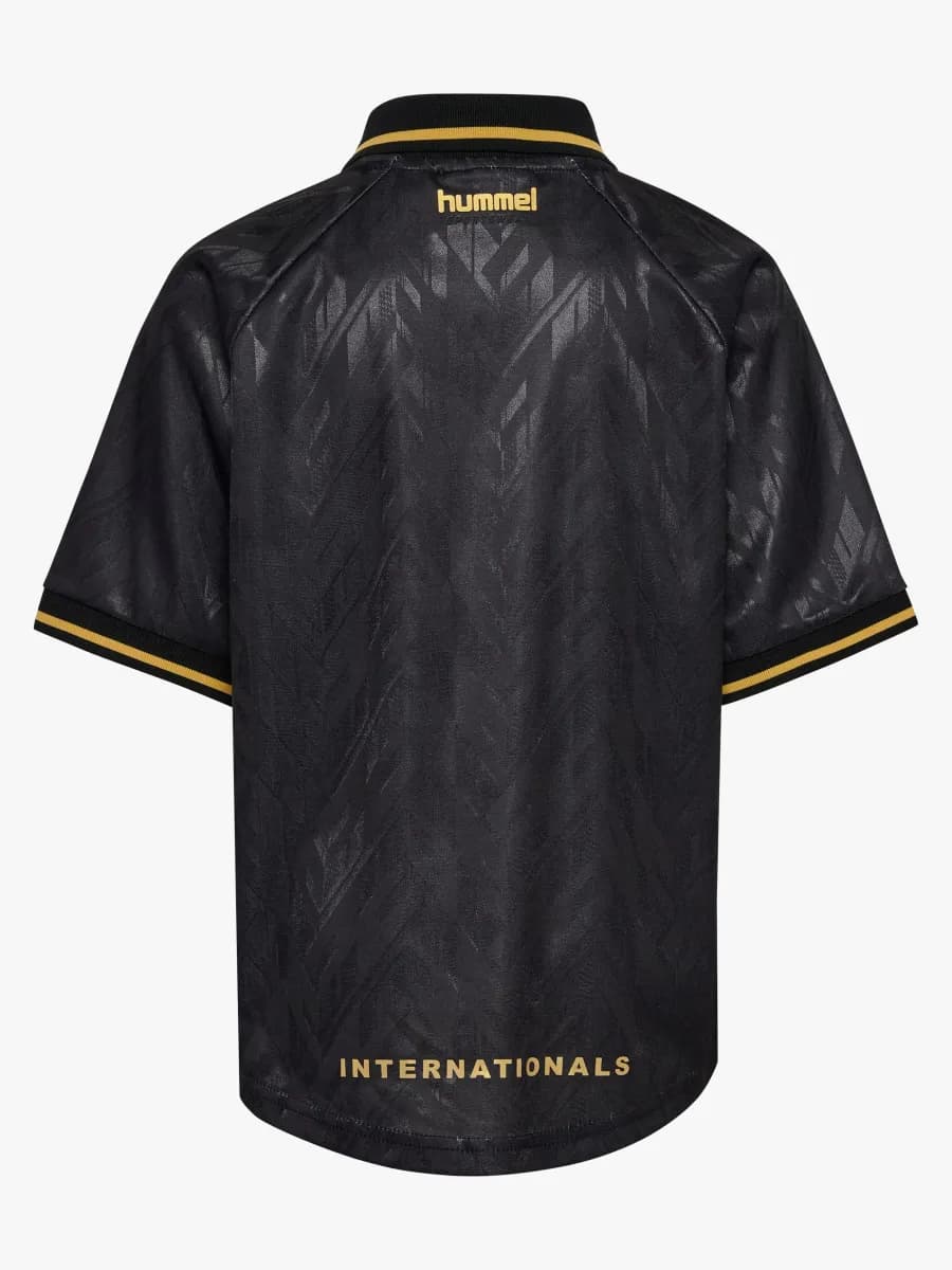 Hummel Loose Bay Soccer T-shirt, Black, 110-116