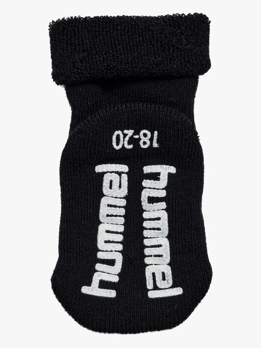 Hummel Mini Anti-Slip Strumpor 3-Pack, Black, 15-17