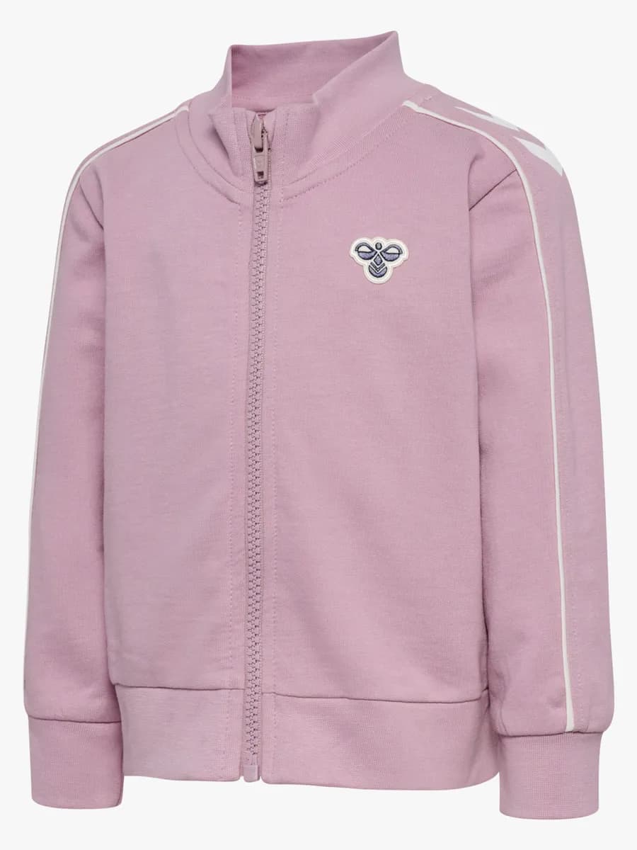 Hummel Mini Regular Tracksuit, Mauve Shadow, 80