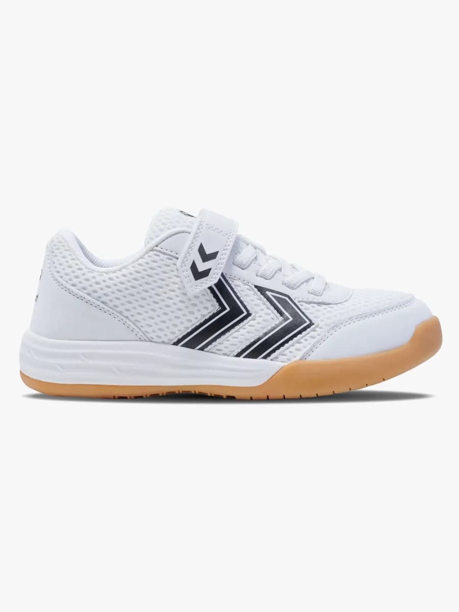 Hummel Multiplay Flex Vc Jr Träningsskor, Vit/svart, 33