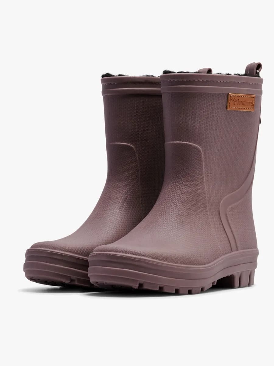 Hummel Thermo Jr  Fodrade Gummistövlar, Peppercorn, 28