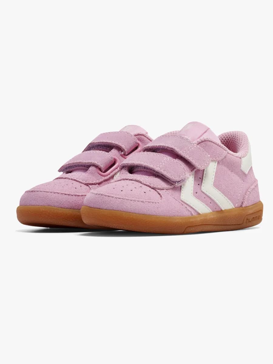 Hummel Victory Suede II Infant Sneakers, Roseate Spoonbill, 25