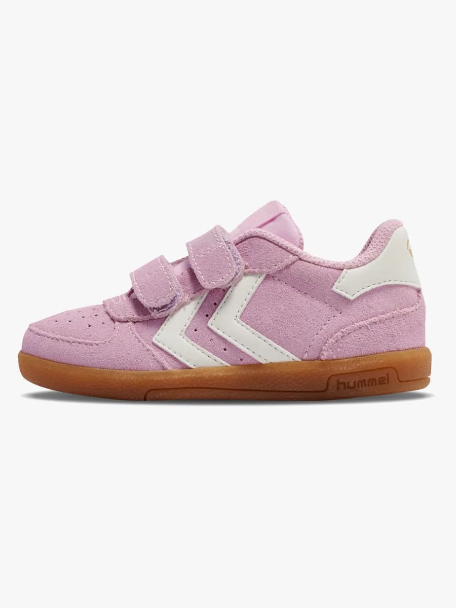 Hummel Victory Suede II Infant Sneakers, Roseate Spoonbill, 25