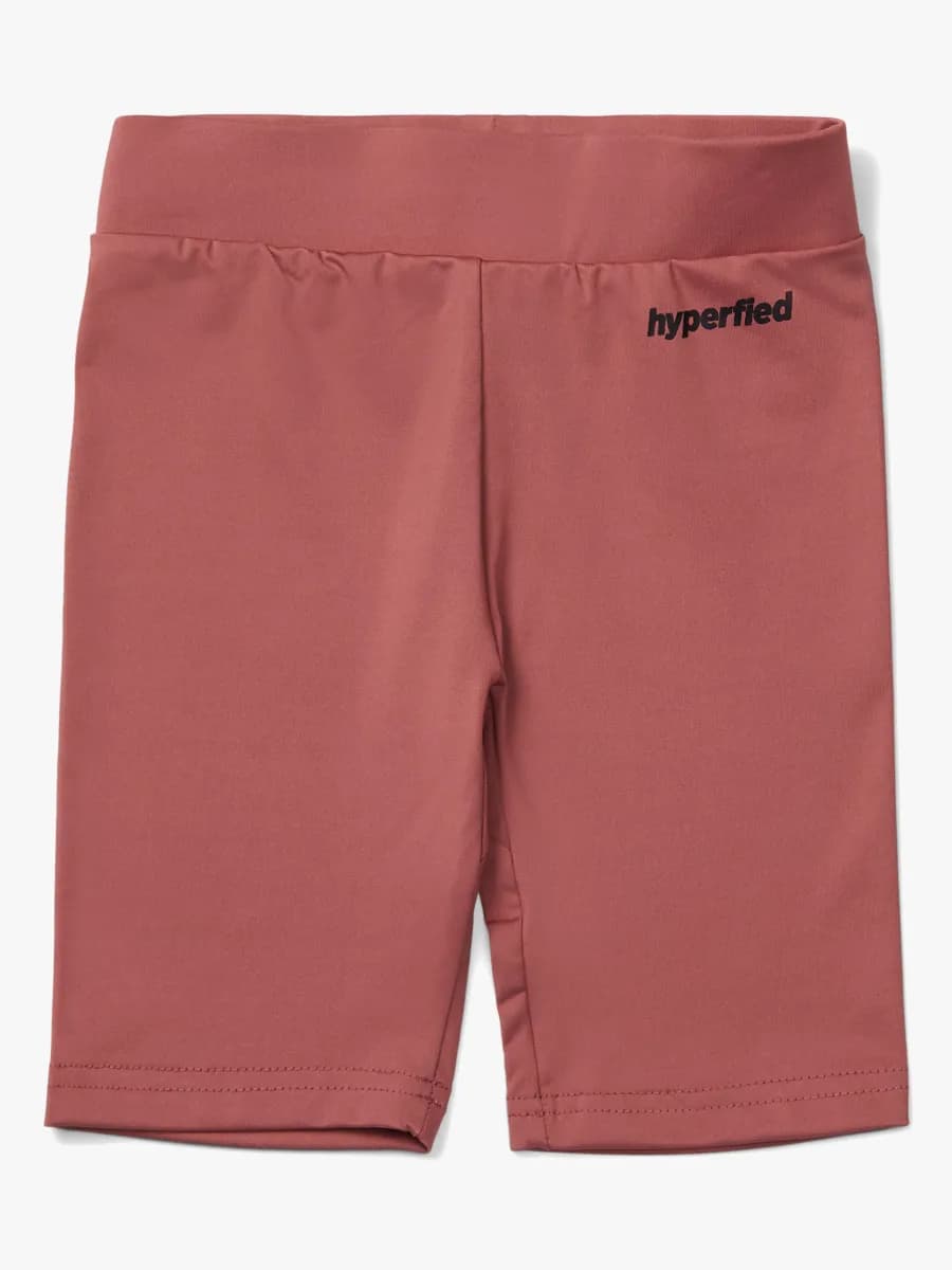 Hyperfied Biker Shorts, Withered Rose 86-92