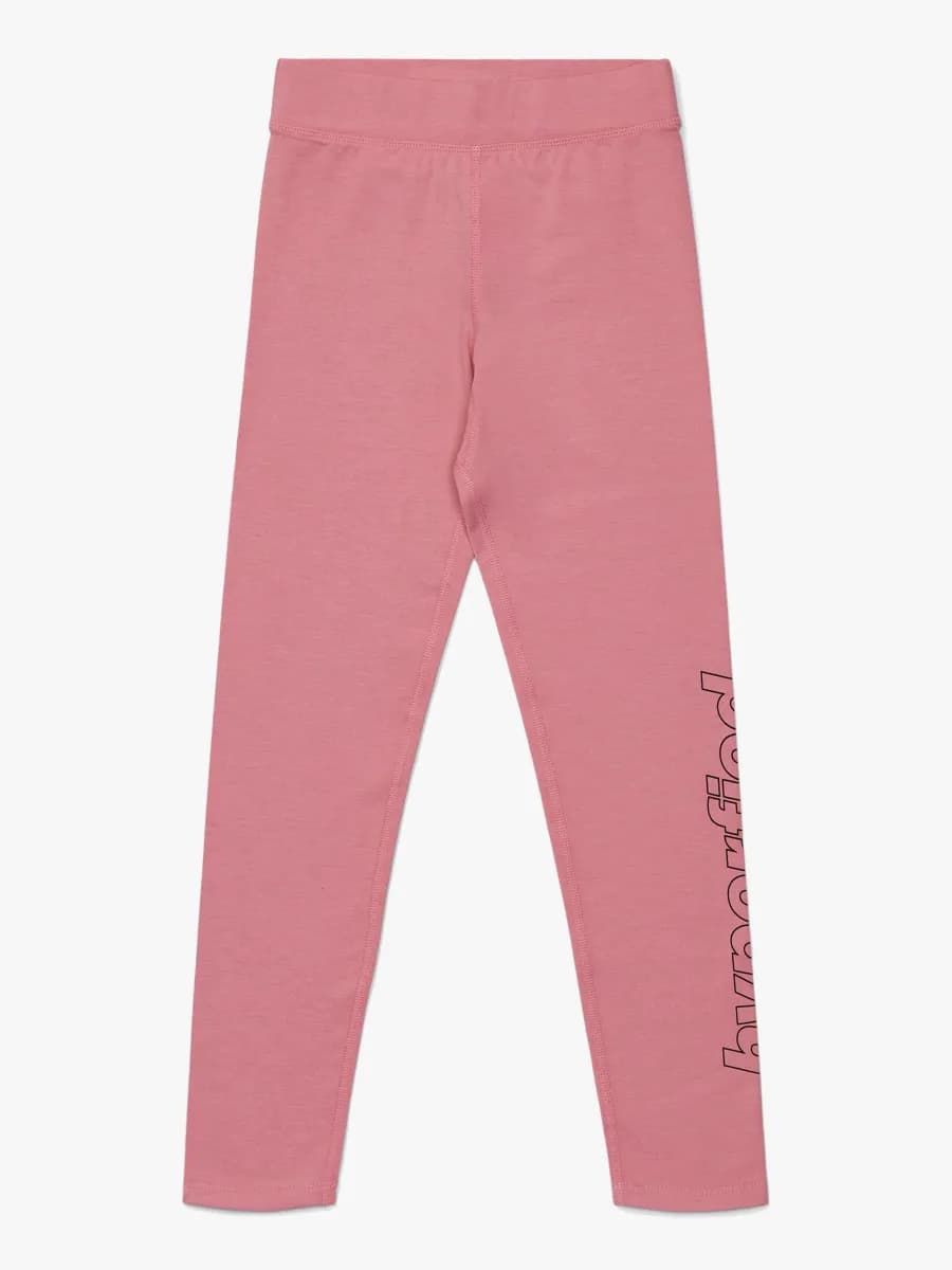 Hyperfied Jersey Logo Tights, Blush 110-116