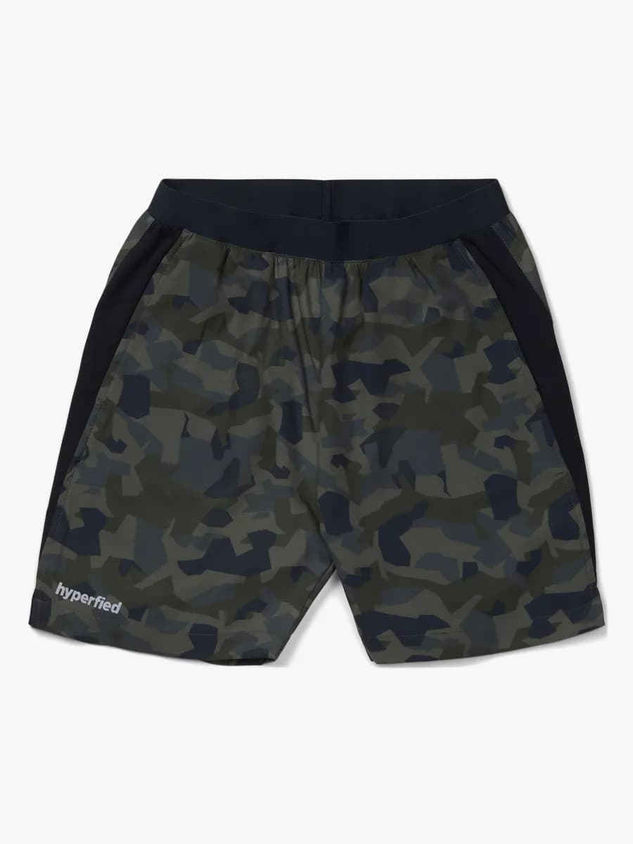 Hyperfied Mesh Shorts, Camo 110-116