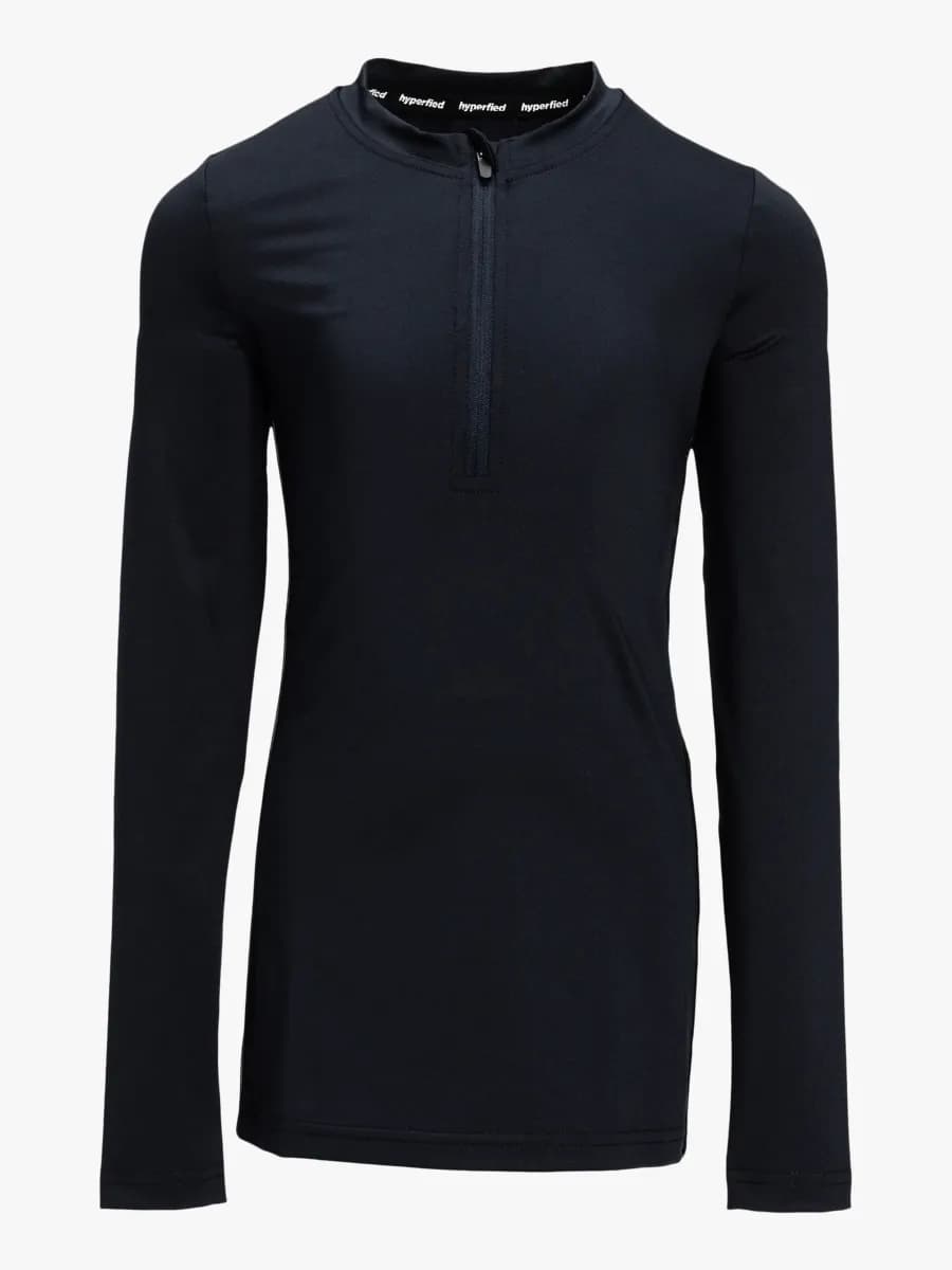 Hyperfied Running Tape Logo Sweater, Anthracite 158-164