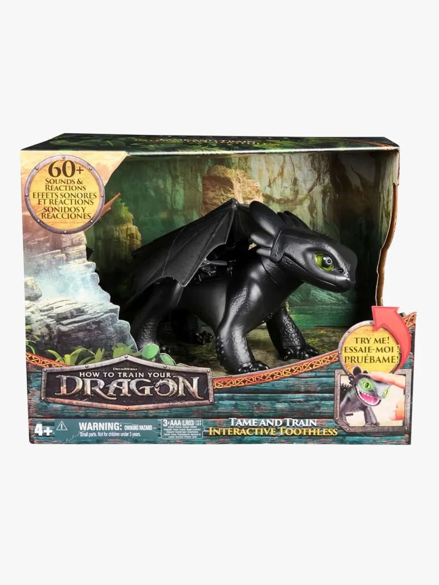 Interaktiv Drake Toothless Tame &  Train