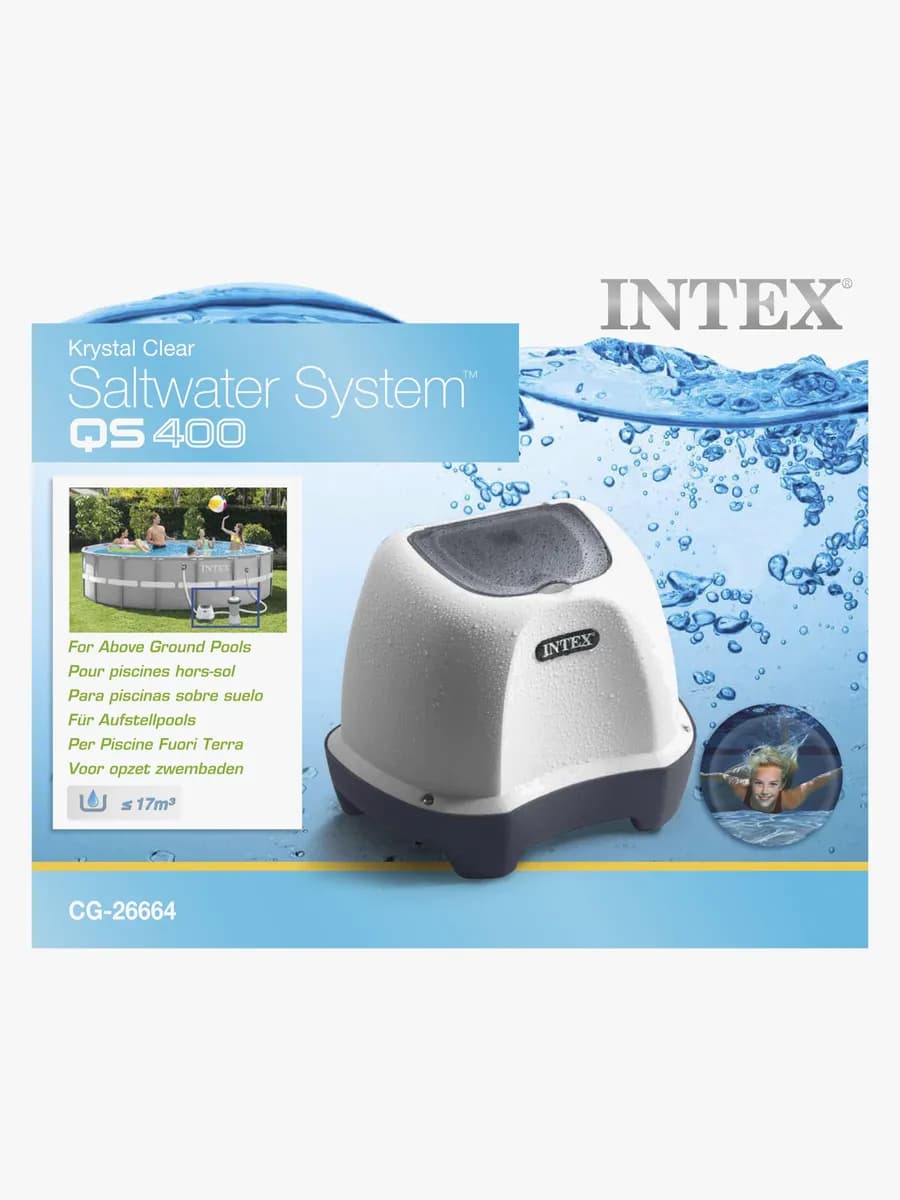 Intex Krystal Clear Saltvattensystem