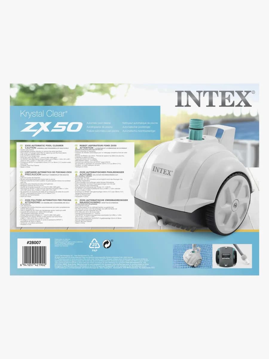 Intex Zx50 Automatisk Poolrengörare