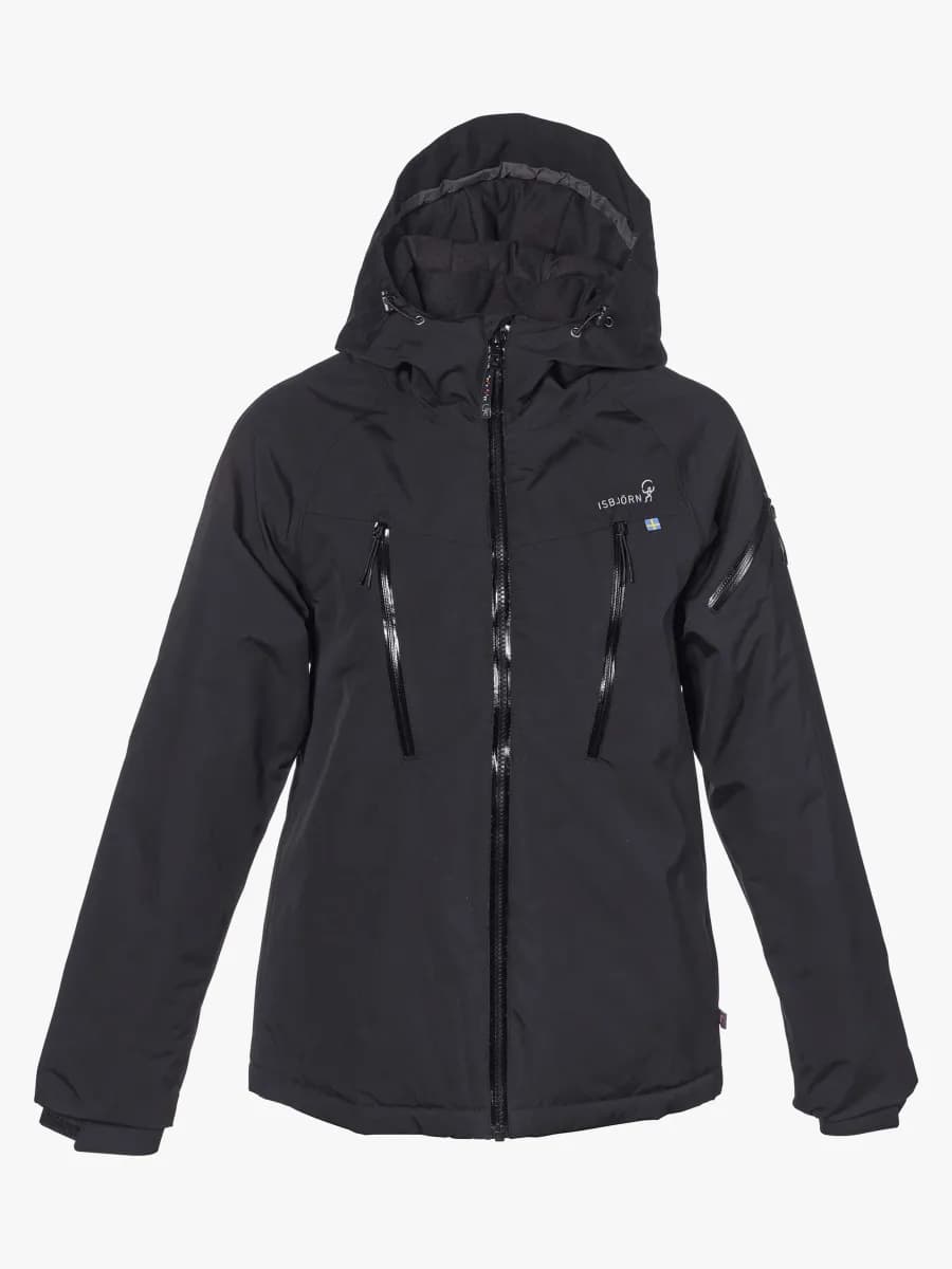 Isbjörn Carving Vinterjacka, Black, 146-152