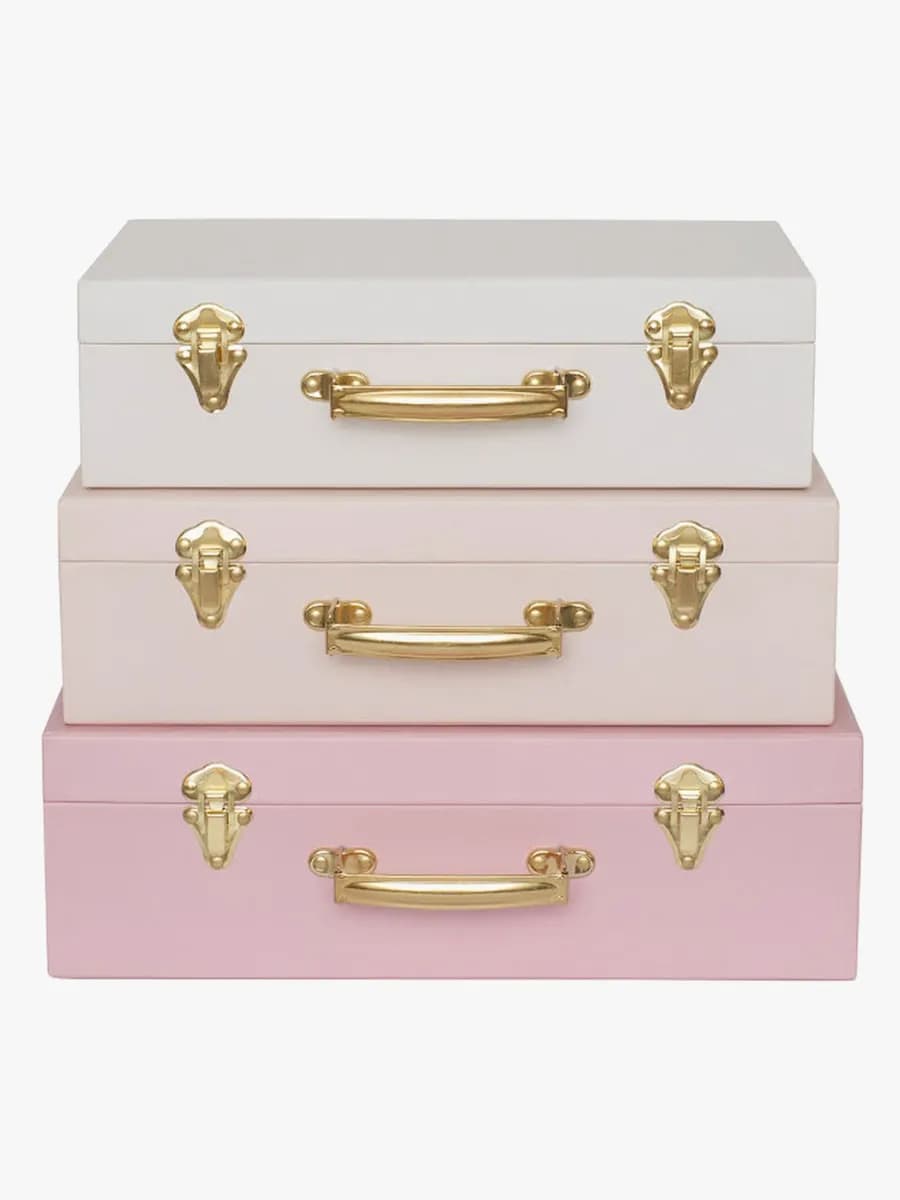 Jabadabado koffert 3-pack, rosa