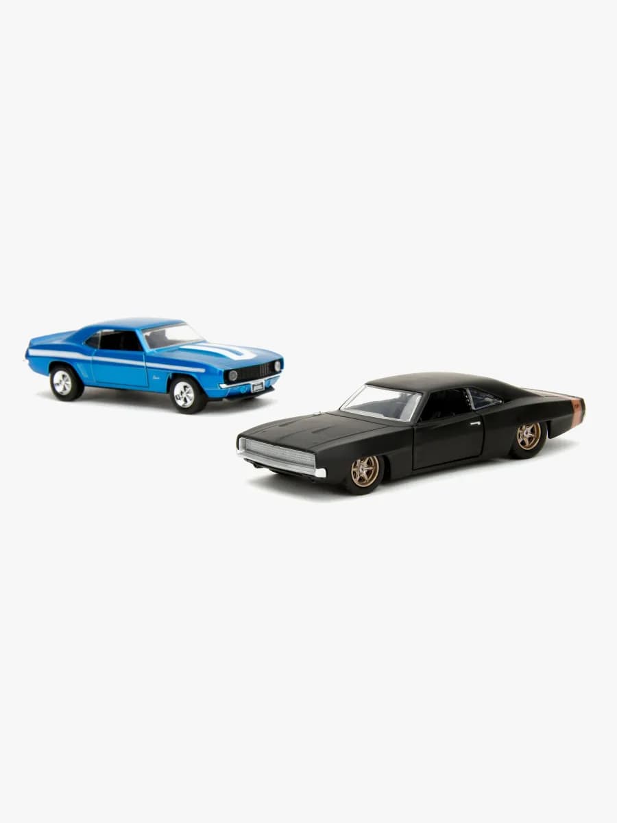 Jada Toys Fast &  Furious Bilar Dubbelpack Dodge Charger &  Chevrolet Camaro 1:32