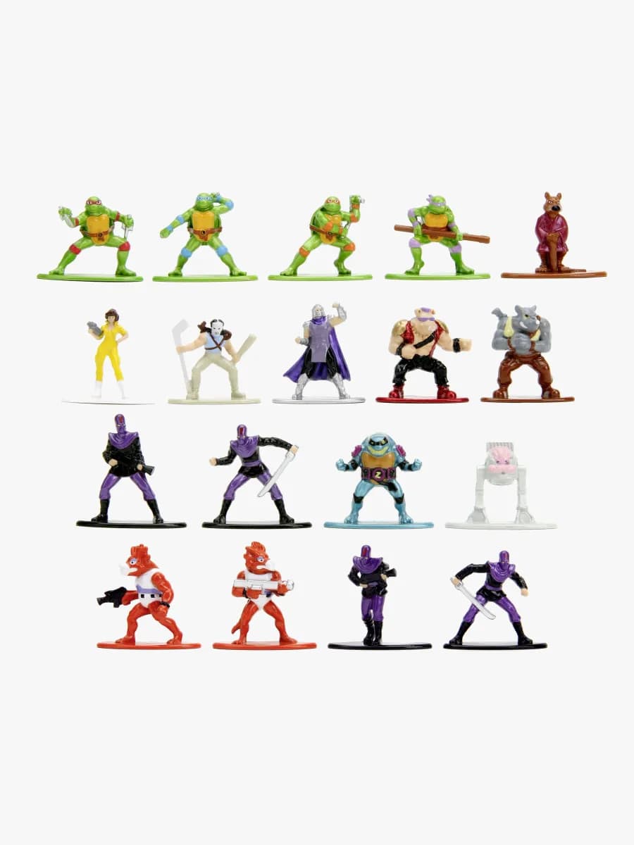 Jada Toys Turtles Nano Figurset Wave 1 18 st