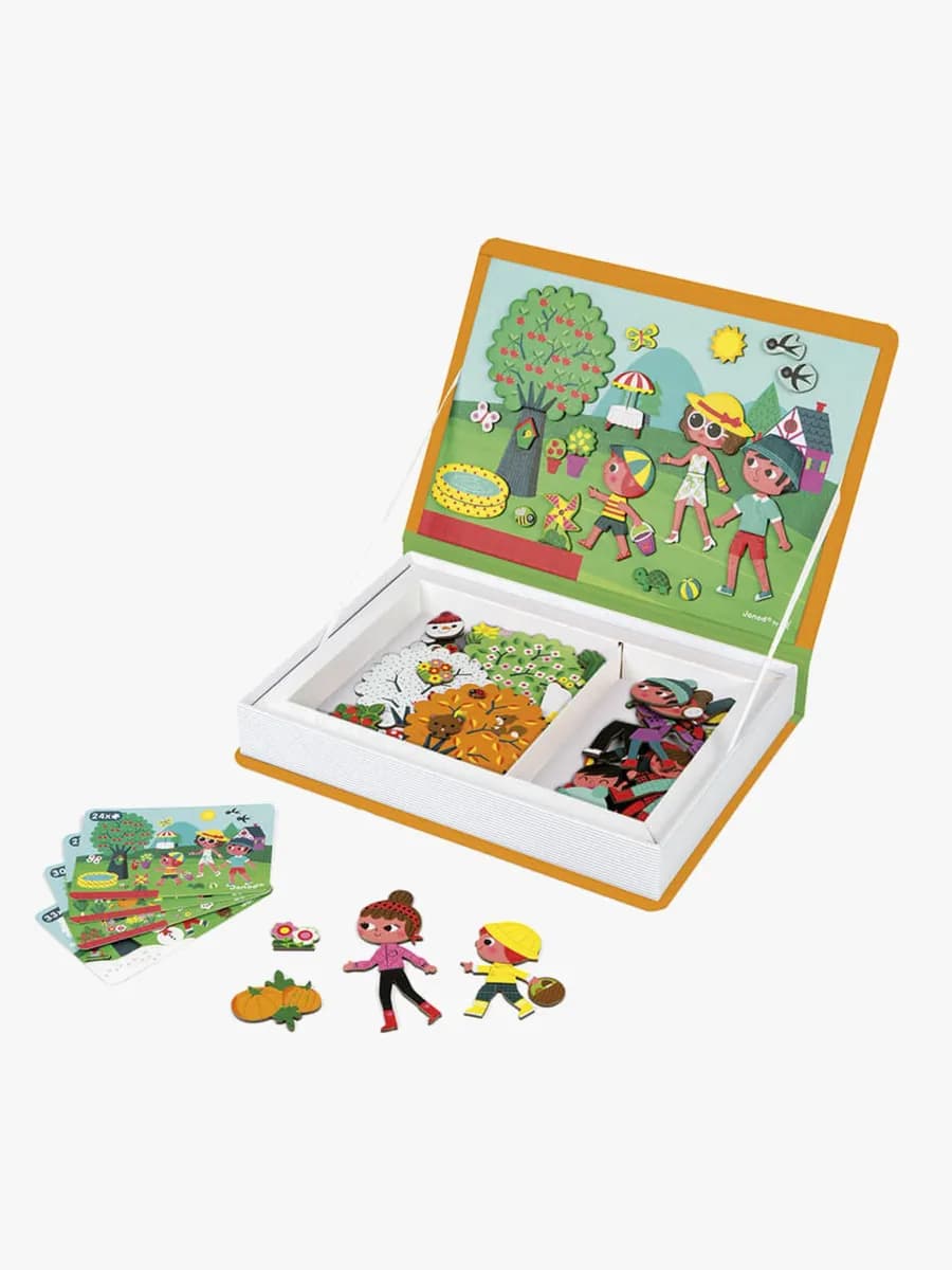 Janod Magneti'Book 4 Årstiderna Magnetset 115 st