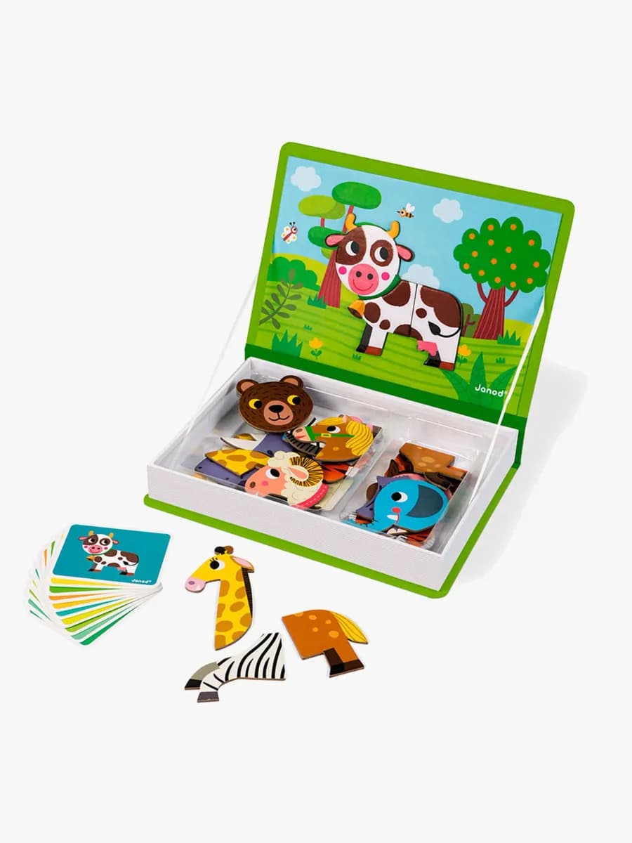 Janod Magneti'Book Djur Magnetset 30 st