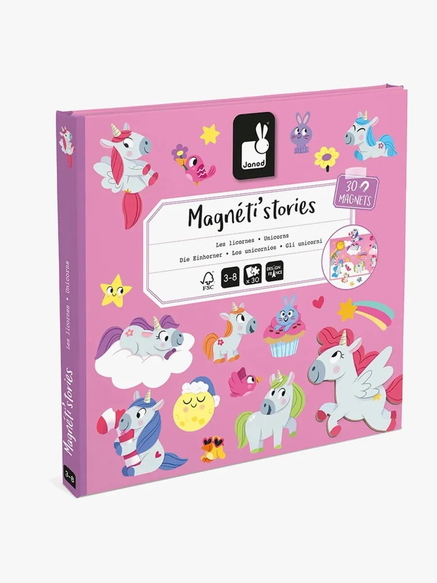 Janod Magneti'Stories Magnetset Enhörningar 30 st