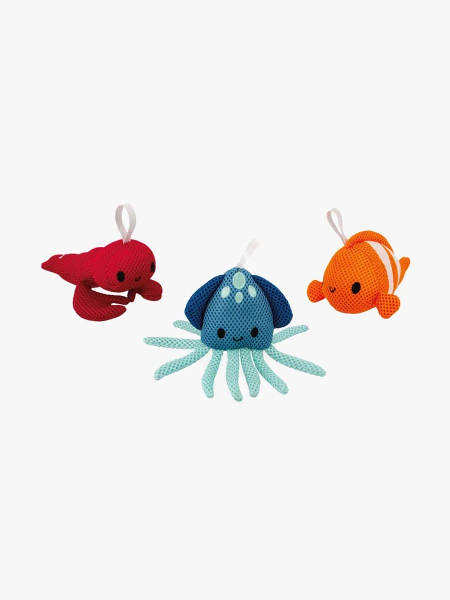 Janod Seafoam Paddlers Badsvampar 3-pack
