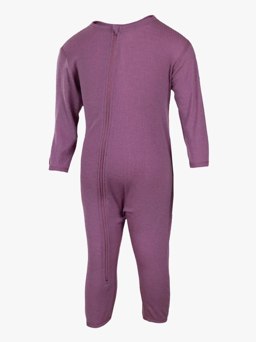 Janus Merinoull Jumpsuit, Dark purple, 70