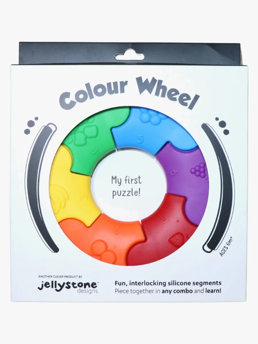 Jellystone Designs Färghjul Bitring, Rainbow