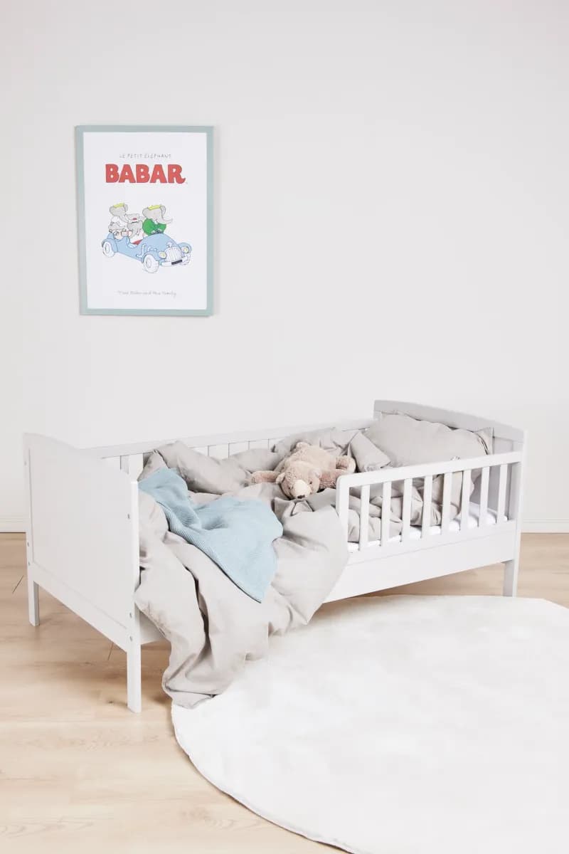 JLY DREAM Juniorsäng LOWA 70x140, Varm grå
