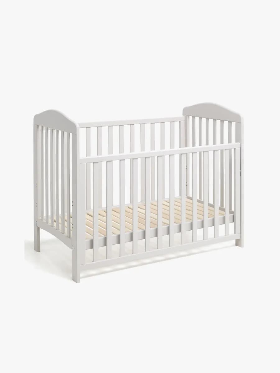 JLY DREAM Spjälsäng Dropside ELLA, Warm Grey