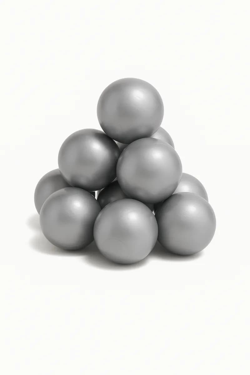 JLY Extra Bollar 100 st, Silver