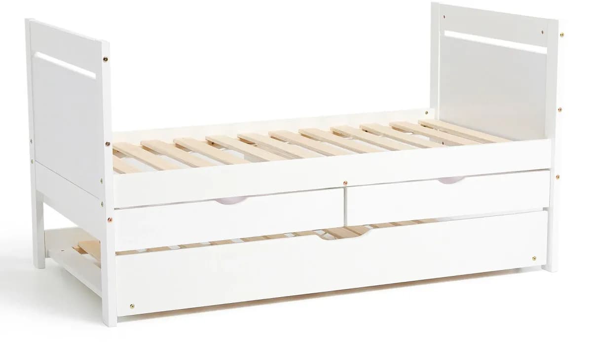 JLY JULIA Juniorsäng 70x140, Vit, Barnsäng, Juniorsäng