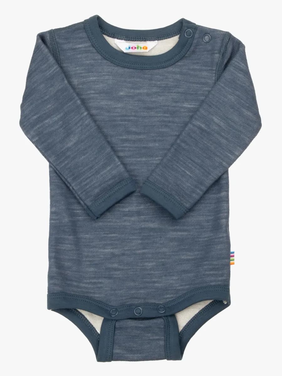 Joha Body Merinomix, Dark Denim, 70, Bebiskläder