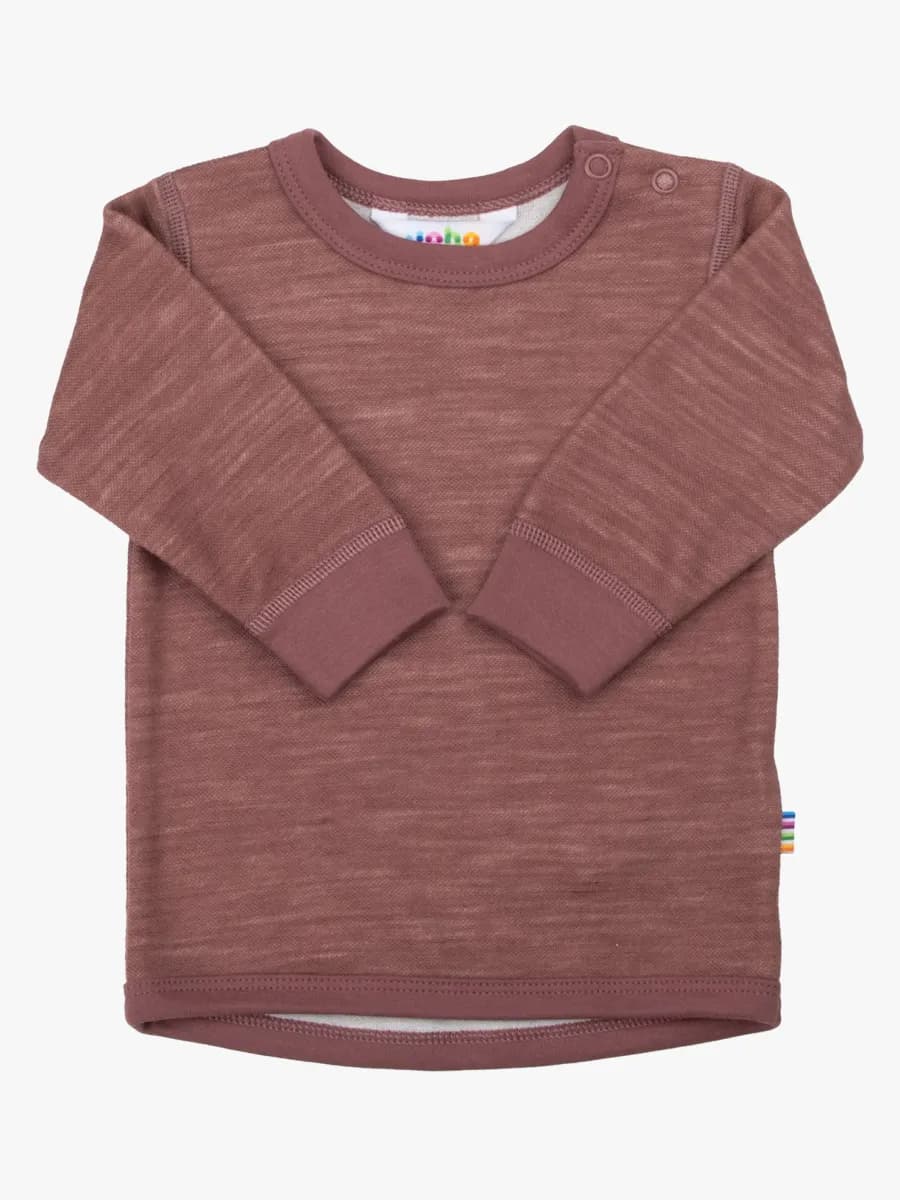 Joha Tröja Merinomix, Dark Rose, 90