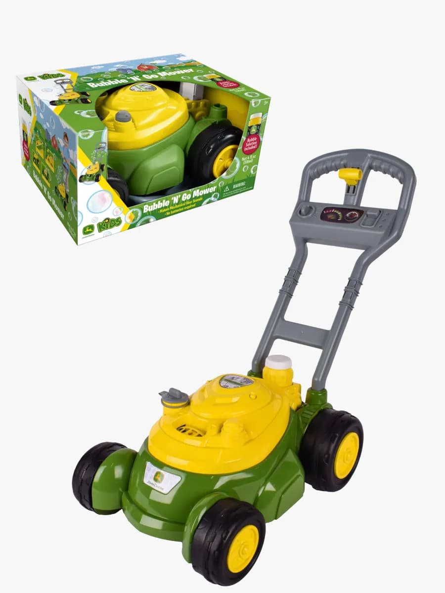 John Deere Såpbubbelmaskin Gräsklippare