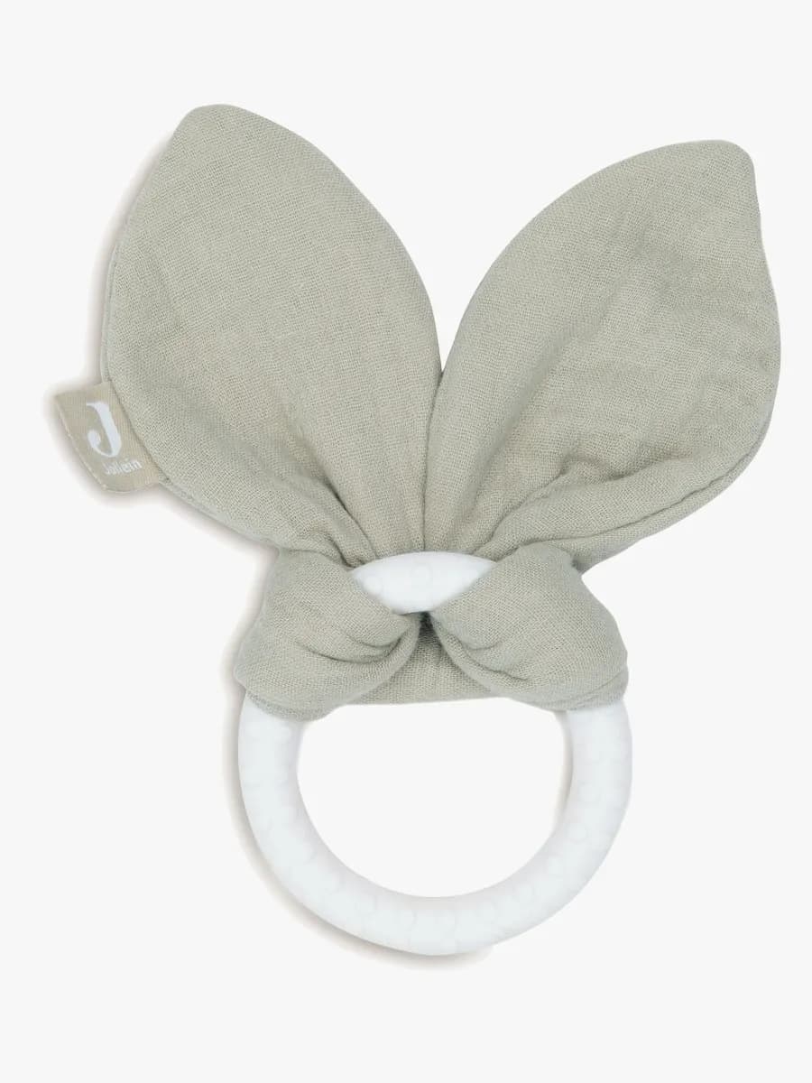 Jollein Bunny Ears Bitring, Olive green
