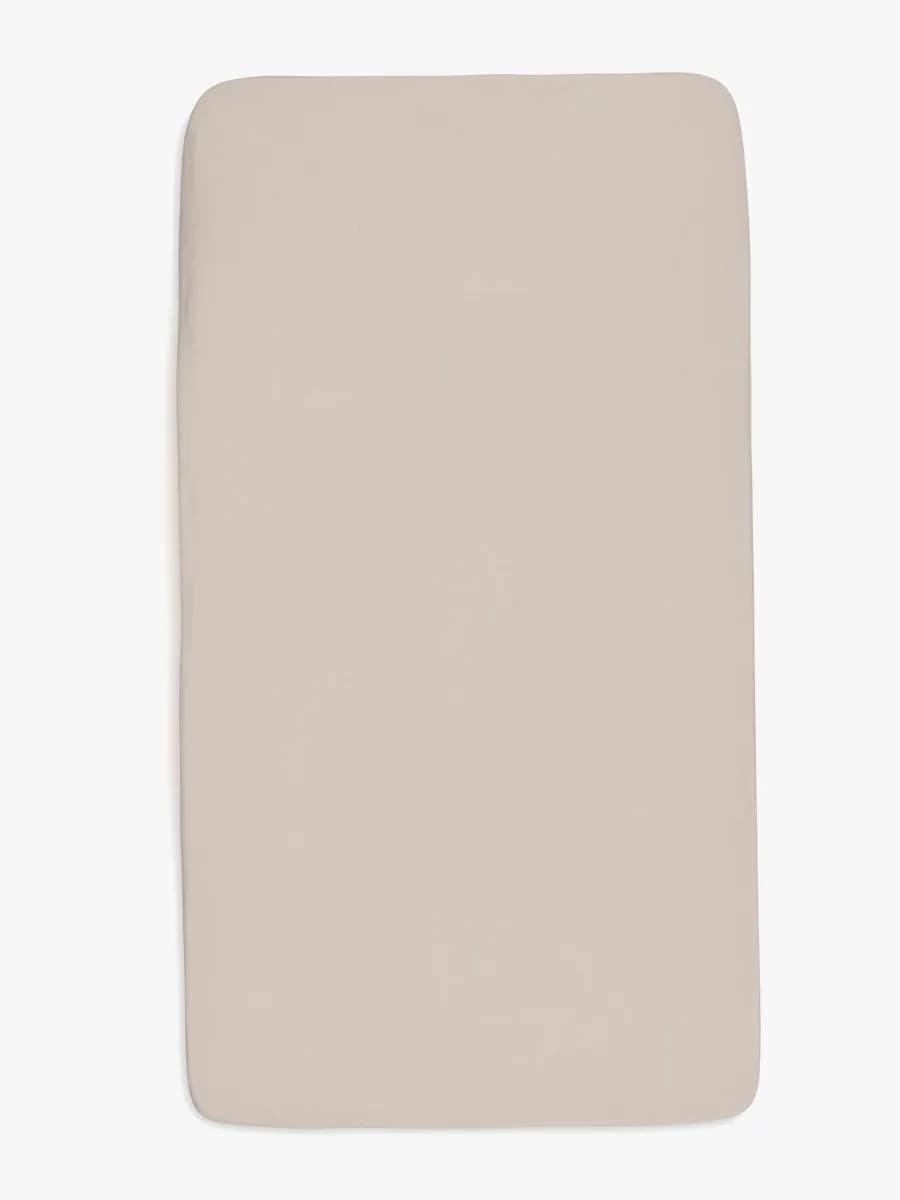 Jollein Dra-på-lakan 2-Pack 40x80, Oatmeal/Sand