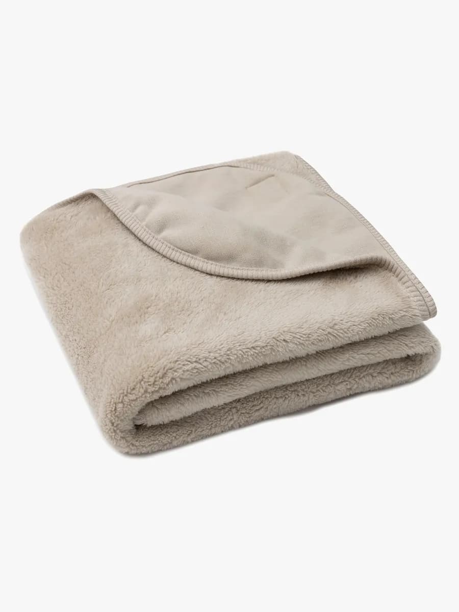 Jollein Filt 75x100 cm Basic Jersey/Sherpa, Warm Sand