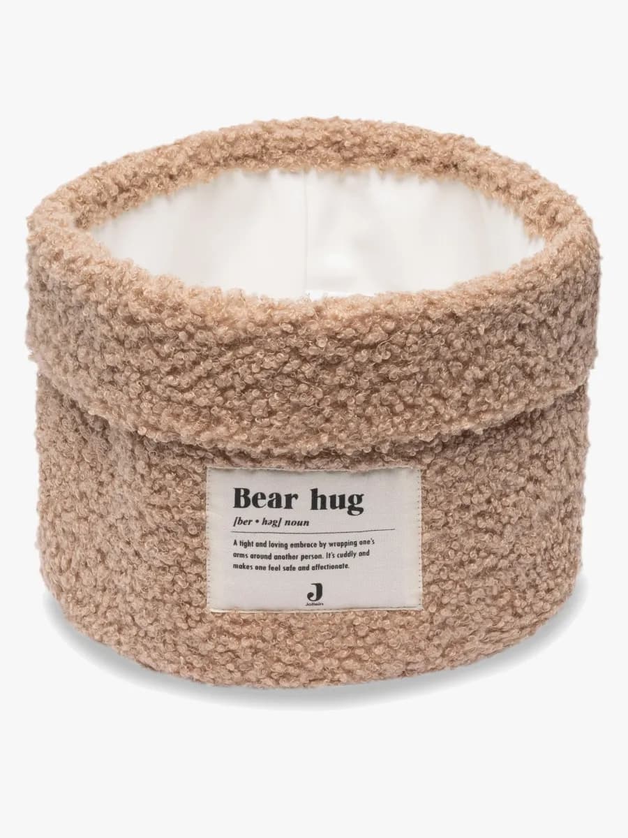 Jollein Förvaring Boucle, Biscuit, Förvaring Barnrum