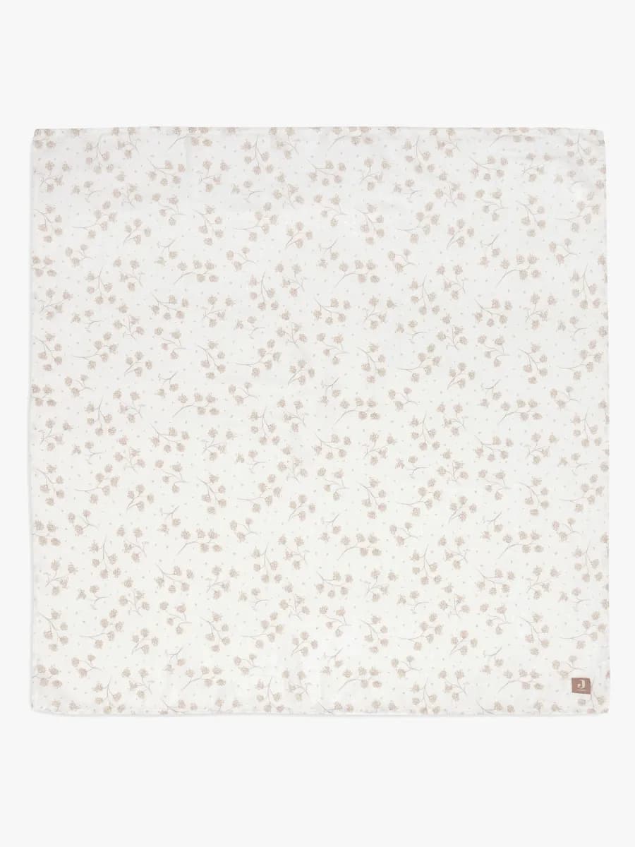 Jollein Muslinfilt 115x115 cm 2-Pack, Leafy Dreams