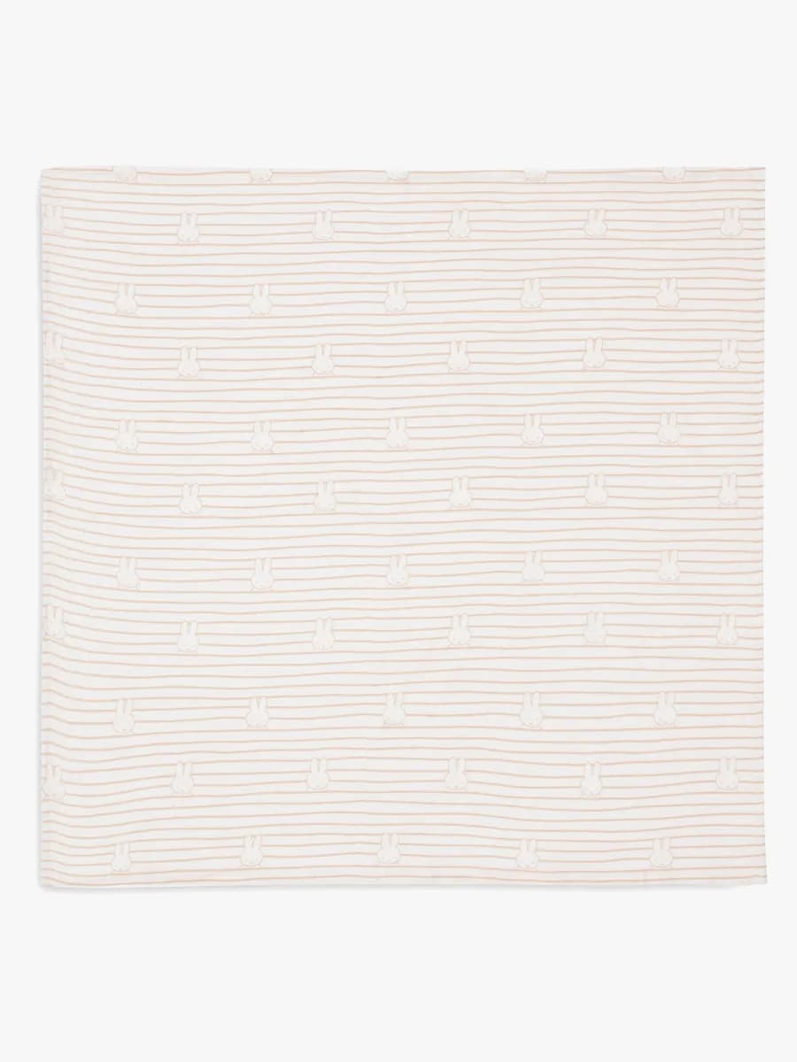 Jollein Muslinfiltar Miffy 3-Pack, Biscuit