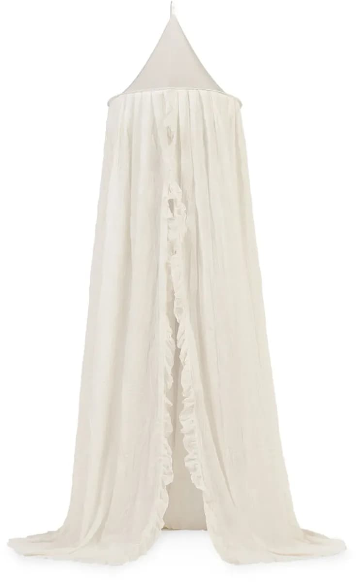 Jollein Sänghimmel Vintage Volang, Ruffle Ivory