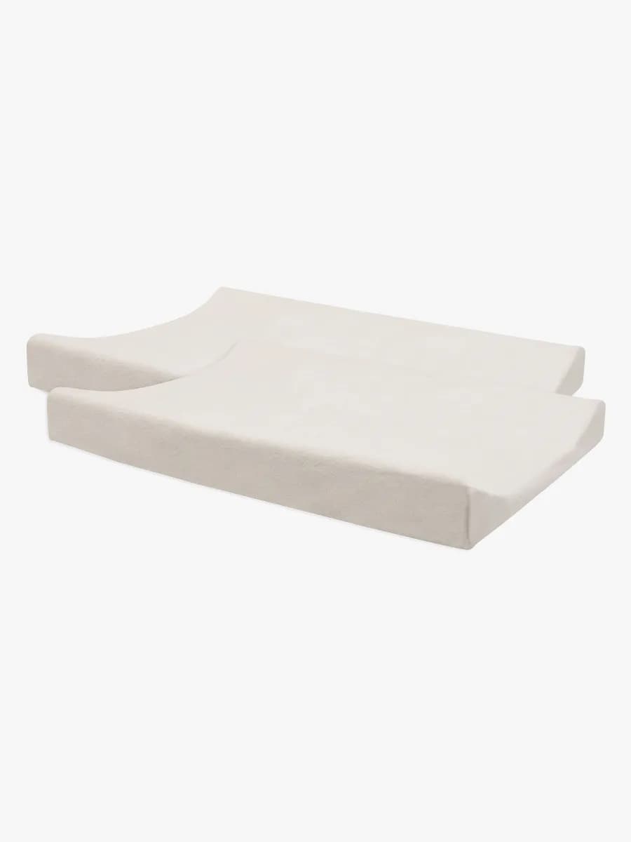 Jollein Skötbäddsöverdrag 50x70cm 2-Pack, Oatmeal