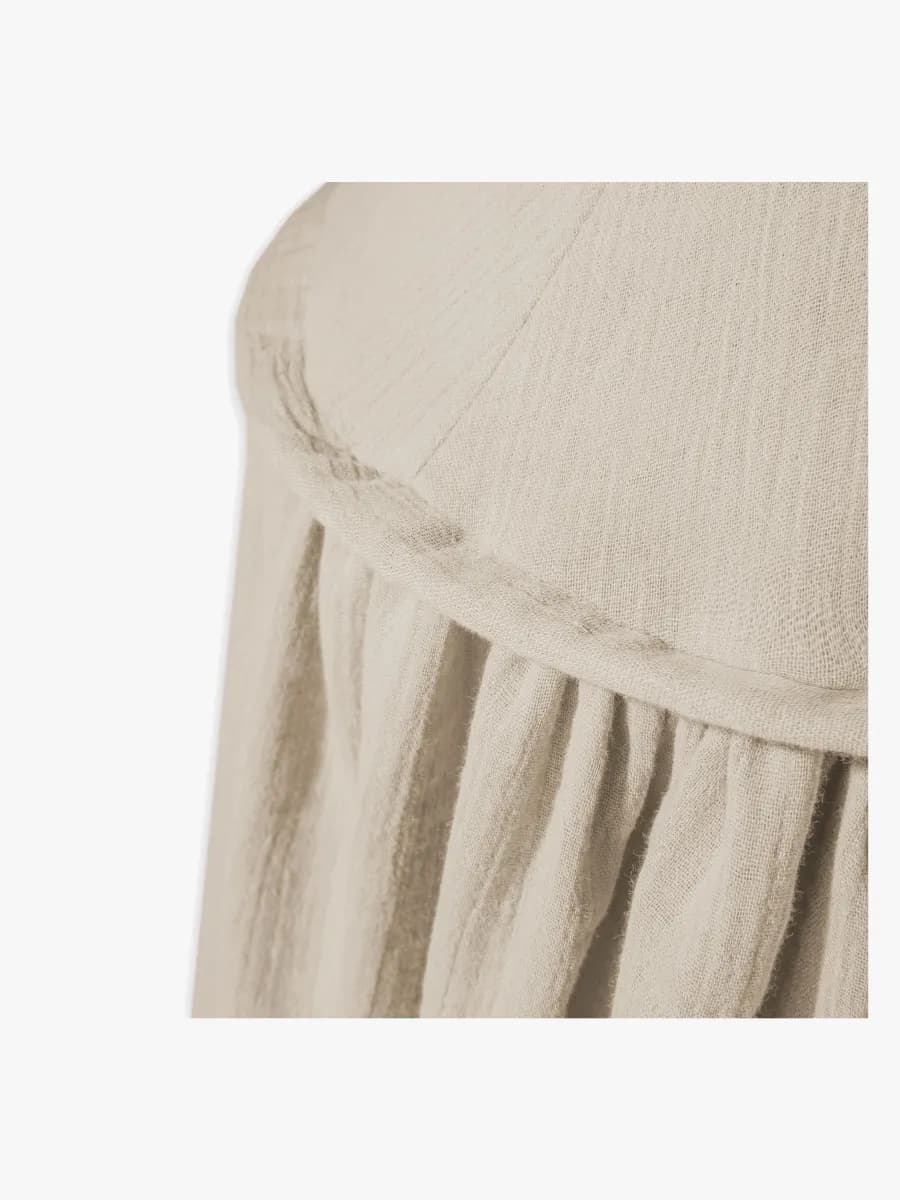 Julius Zöllner Sänghimmel Muslin, Sand