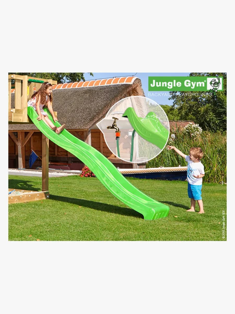 Jungle Gym Rutschkana 2,65 m, Grön