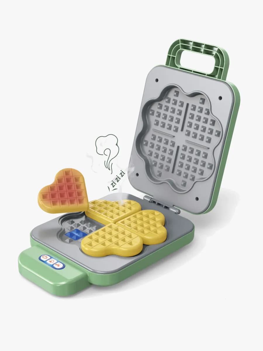 Junior Home Våffelbakset med Ljus och Ljud