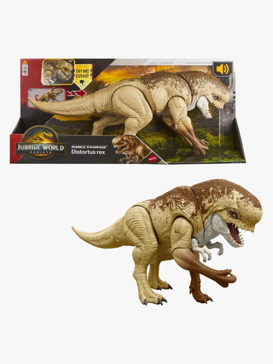 Jurassic World Rebirth Distortus Rex Dinosaurie